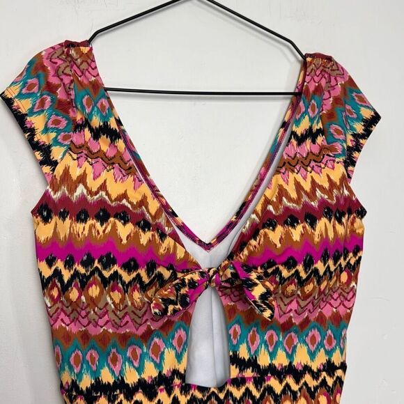 Boden Cap Sleeve Tie Swimsuit 14 - Picture 4 of 6